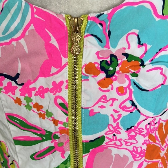 Lilly Pulitzer x Target Nosey Posey Floral Pastel Sleeveless Mini Dress - 4 - Picture 11 of 16
